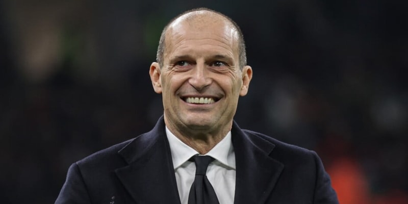 Allegri, premio speciale per l'allenatore del Milan: "Figura di riferimento per i giovani"