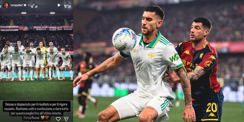 Pellegrini scrive ai tifosi dopo il rigore causato in Genoa-Roma: "Ora restiamo uniti"