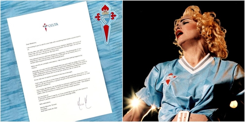 Il Celta Vigo scrive una lettera a Madonna: la richiesta &egrave; sorprendente