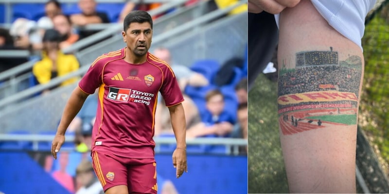 David Pizarro giura eterno amore alla Roma: il nuovo tatuaggio fa impazzire i tifosi