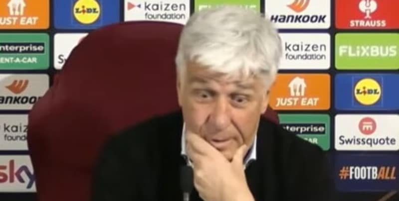 "Se ti prendono in giro fai la faccia da scemo": Gasperini, stoccata a Open Var