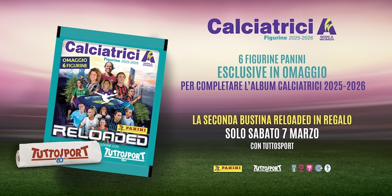 Calciatrici 2025-2026: sabato 7 marzo in edicola l&rsquo;ultima bustina Reloaded