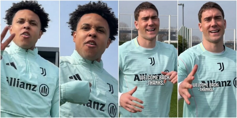 McKennie festeggia il rinnovo con la Juve: la battuta e poi "l'apparizione" di Vlahovic