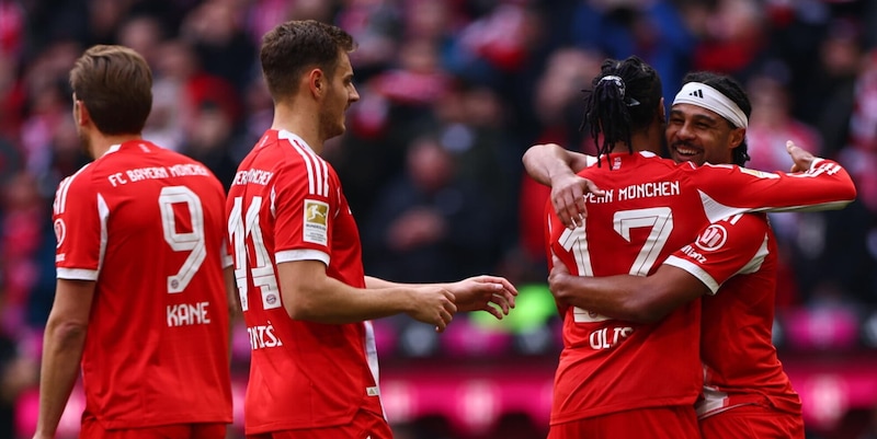 Il Bayern travolge l'Union e ipoteca la Bundesliga. Torna al successo il Werder di Mbangula