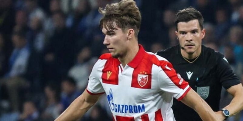 Kostov, che scalata: a 17 anni si &egrave; preso la Stella Rossa