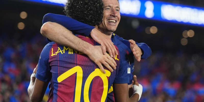 Il Barcellona fa tredici ed elimina il Newcastle di Tonali con un clamoroso 7-2