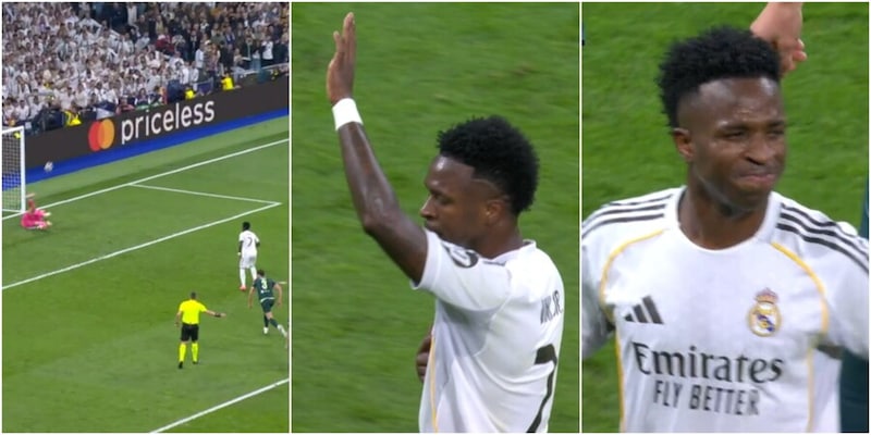 Donnarumma ipnotizza Vinicius e gli para il rigore: il brasiliano chiede scusa ai tifosi