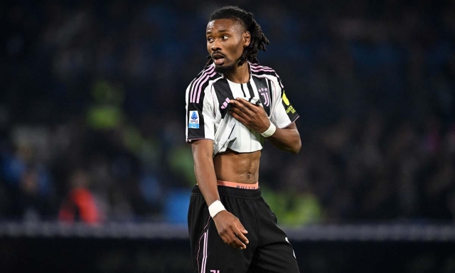 Juve, fastidio alla caviglia per Thuram contro l'Udinese: lascia il campo zoppicante