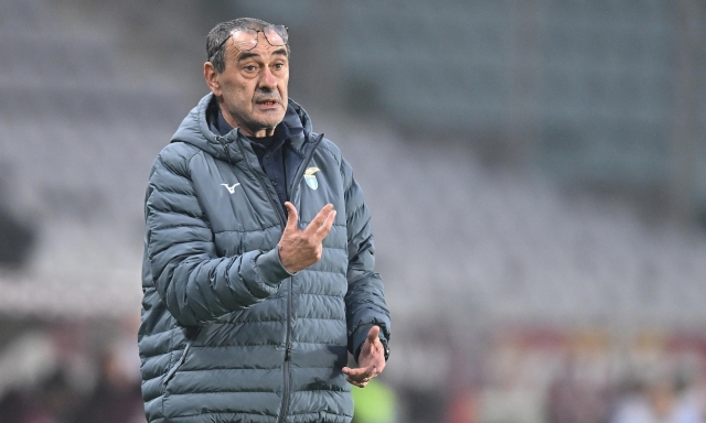 Sarri: "Lazio, situazione chiara, serve tanta pazienza. Contro l'Atalanta per l'orgoglio"