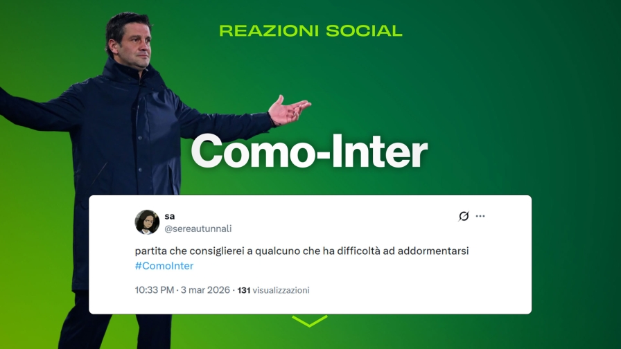 Da "scapoli e ammogliati" ai fischi per Bastoni: Como-Inter, le reazioni social