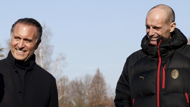 Cardinale crede nella rimontona scudetto e blinda Allegri: Max al centro del progetto Milan