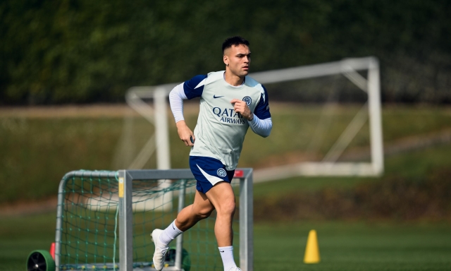 Inter, Lautaro lavora alla Pinetina: rientra contro la Roma. Thuram in panchina