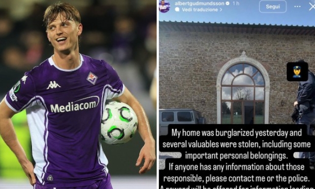 Prima segna in Conference, poi gli svaligiano la casa: Gudmundsson e le sue ultime, folli 24 ore