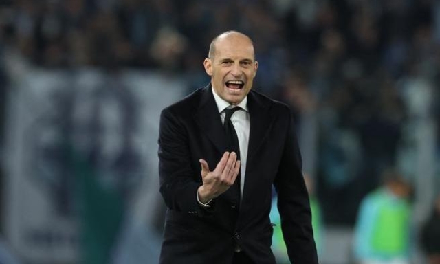 Allegri: "Scudetto? Pensiamo alla Champions. Leao arrabbiato per i passaggi sbagliati"