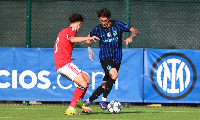 Inter, fine del sogno: tris del Benfica a Milano e addio alla semifinale di Youth League