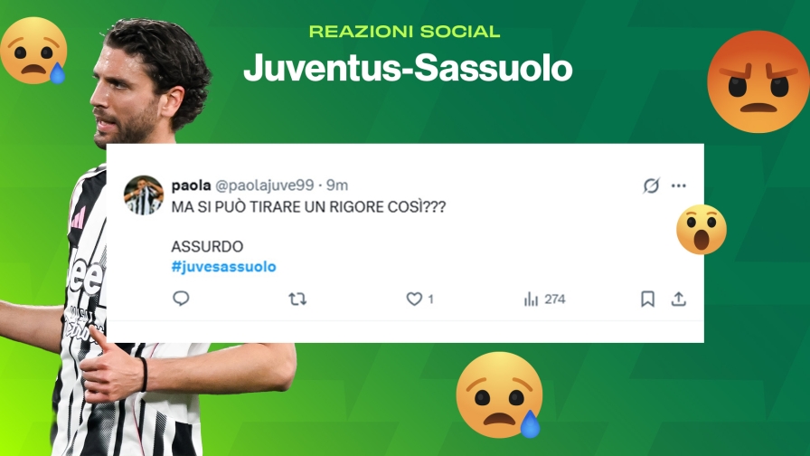 “Sicuri di rinnovare Spalletti?”: le reazioni social a Juventus-Sassuolo