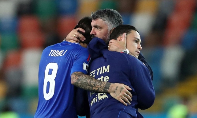 Nessun milanista in azzurro? Il cuore sì. Chiedete a Gattuso e Tonali