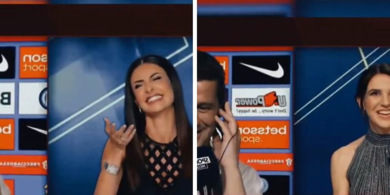 Chivu show, le battute in diretta con Monica Bertini e Federica Zille diventano virali