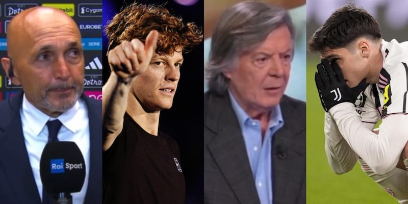 Panatta con Spalletti, il paragone tra Sinner e le italiane in Champions: "Jannik non spegne mai il suo motore, noi..."