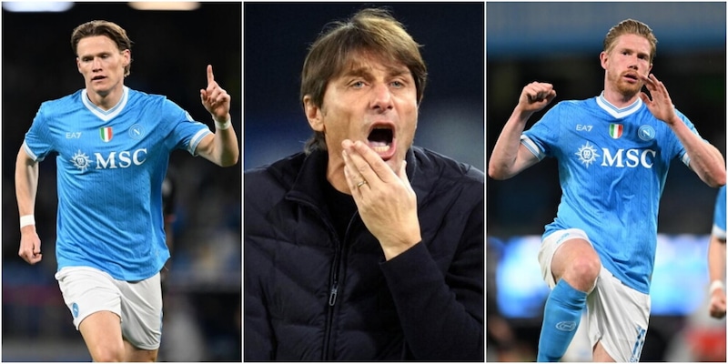 Napoli, le meraviglie di McTominay e De Bruyne e la storia di Conte