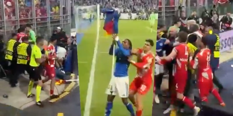 L&rsquo;incredibile rissa finale in Strasburgo-Mainz: Godo provoca, arrivano gli steward