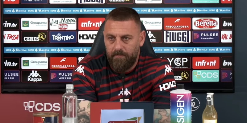 De Rossi e la secca risposta su Ranieri e Gasperini: "Un commento? No". Poi arrivano i bambini...