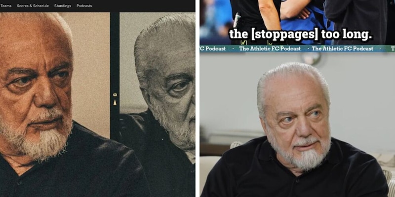 De Laurentiis senza filtri al New York Times: "Se Conte vuole andarsene lo dica ora"