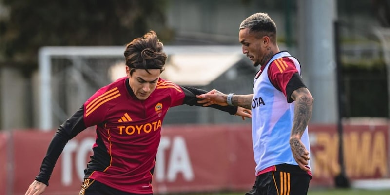 Roma, buone notizie per Gasperini:&nbsp;Dybala e Wesley tornano in gruppo