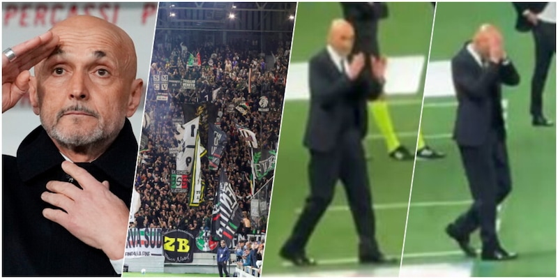 Spalletti e l&rsquo;amore dei tifosi Juve. Un coro per il mister: "Significa tutto per noi"