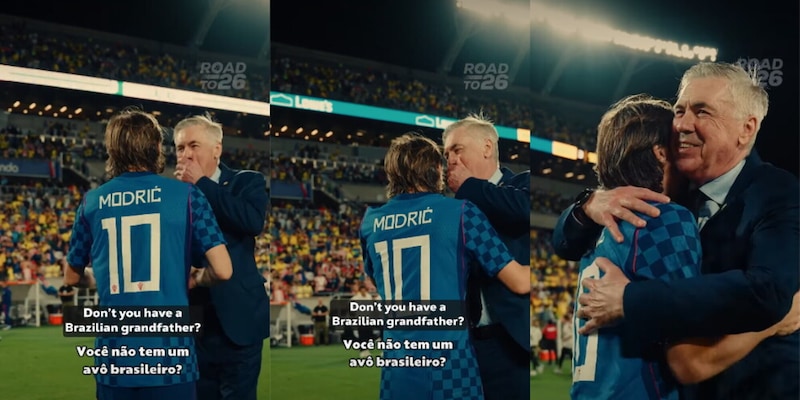 Ancelotti e il curioso siparietto con Modric: "Non &egrave; che hai un nonno brasiliano?"