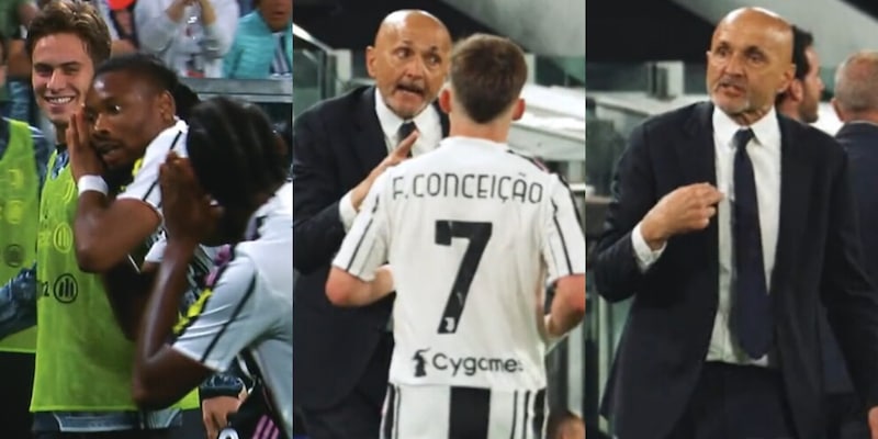 Retroscena Juve, Thuram segna il 2-0 ma Spalletti non esulta e chiede solo una cosa a Conceicao: "Vallo a puntare!"