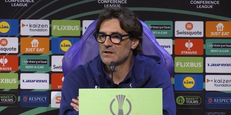 Vanoli a caccia dell'impresa contro il Crystal Palace: "Fiorentina coraggiosa e libera. Futuro? Vado avanti"