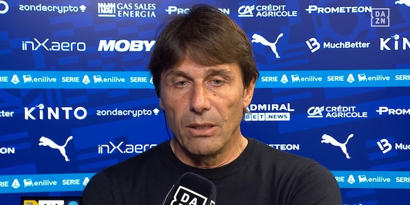 Conte non molla: "Napoli, il sogno non &egrave; spento! Preso un cazzotto, Parma con le barricate"