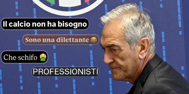 "Sinner amatore!", "Cos&igrave; ammazza lo sport", "Che schifo": lo sport italiano umilia Gravina