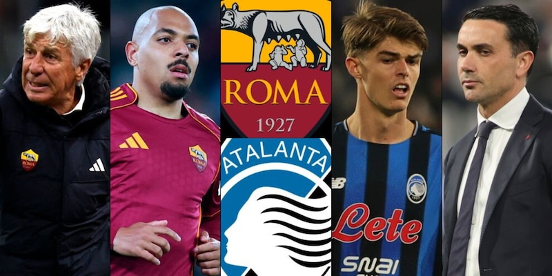 Roma-Atalanta, diretta Serie A: risultato in tempo reale, le scelte di Gasperini e Palladino