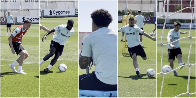 Juve al lavoro, i bianconeri prendono la mira verso l'Atalanta. E c'&egrave; uno spettatore... d'eccezione