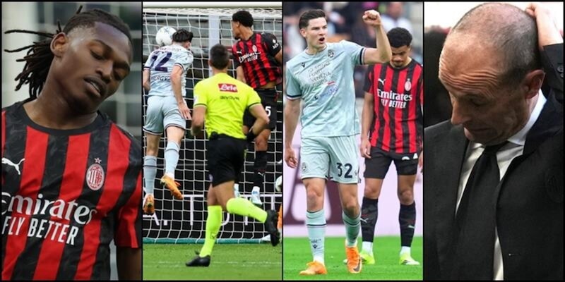 Tracollo Milan, a rischio la Champions! L'Udinese fa male ad Allegri, tris a San Siro tra i fischi