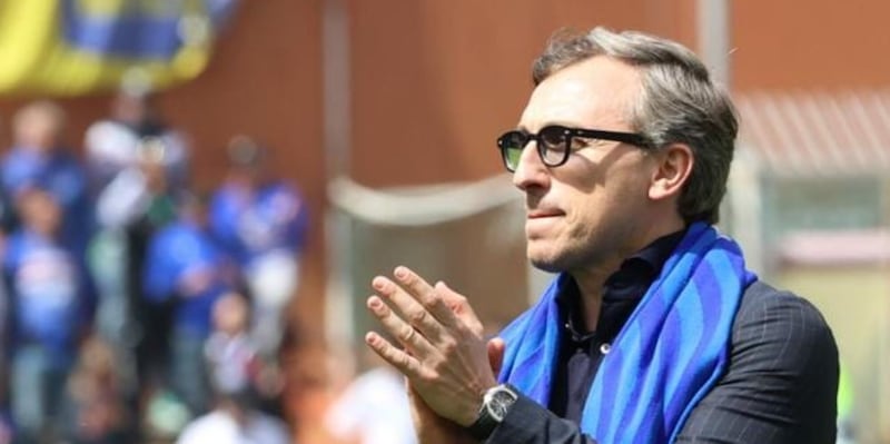 Sampdoria, si dimette il presidente Manfredi: "&Egrave; stato un onore". Al suo posto De Gennaro