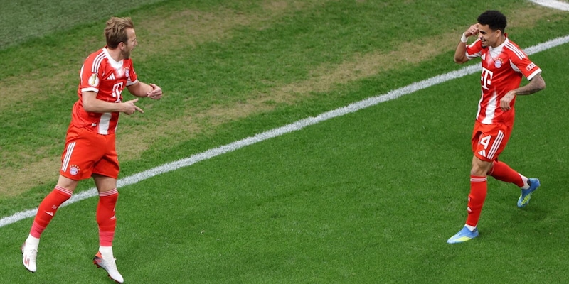 Il Bayern Monaco in finale di Coppa di Germania: Kane e D&iacute;az stendono il Bayer Leverkusen