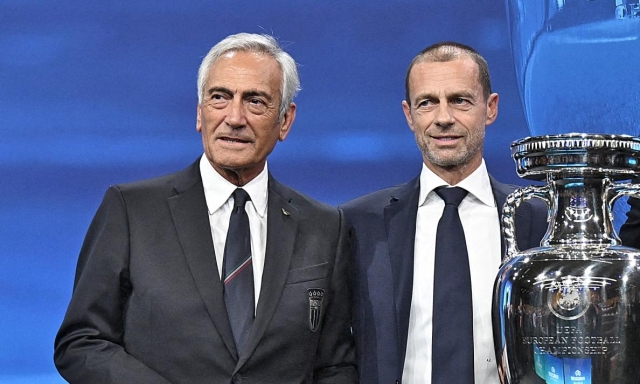 Ceferin: "I politici hanno più colpe di Gravina. Avete infrastrutture calcistiche tra le peggiori d'Europa"