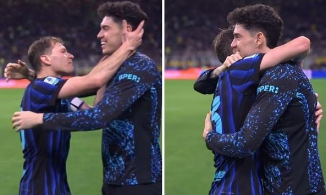 Il gol, le lacrime, l'abbraccio con Bastoni: Barella è tornato al centro dell'Inter