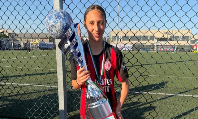 C'è una Modric che vince a Pasquetta: la figlia Ema conquista la Garino Cup col Milan
