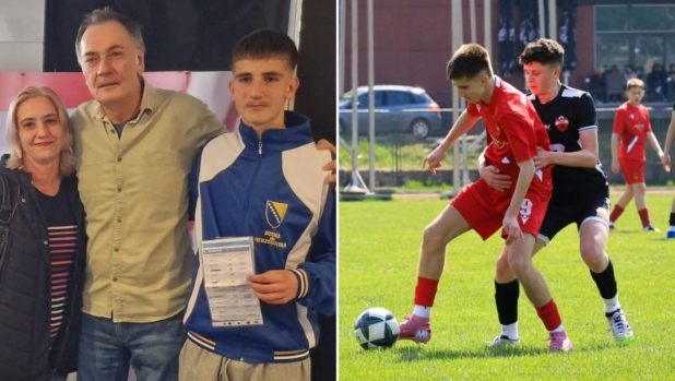 Afan, il raccattapalle eroe in Bosnia: "Gigio fuori di sé, perciò non ha parato. Metto all'asta il foglietto"