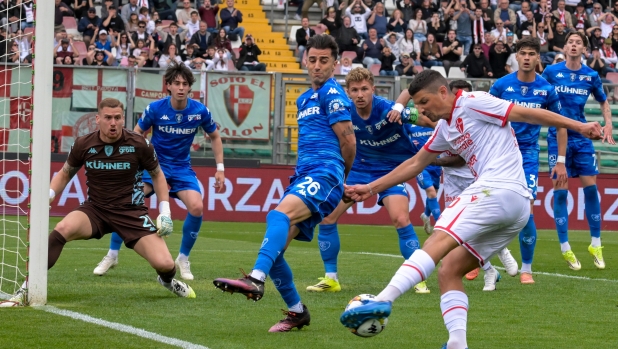 Il Padova riparte con Breda: gol di Bortolussi, Empoli battuto