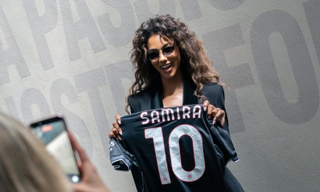 Samira Lui madrina dell'Udinese. Giro di campo prima del Parma: "Questa è casa mia"