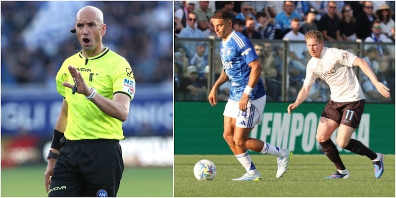 Moviola Como-Napoli,&nbsp;Fabbri si perde solo un fallo di De Bruyne