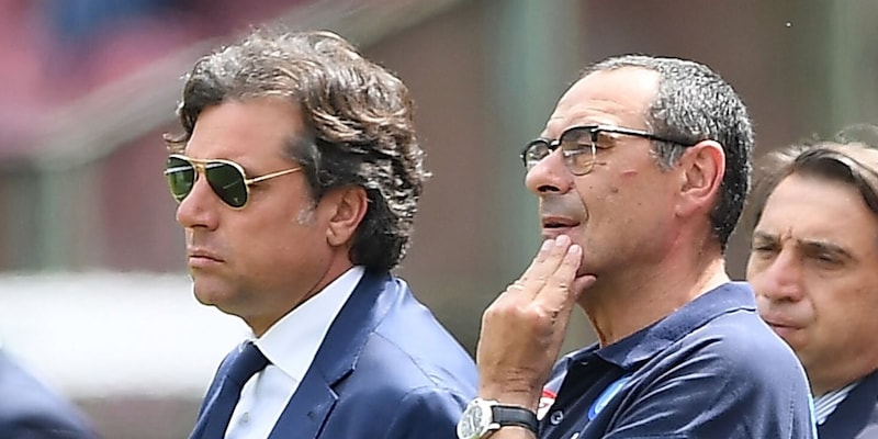 L'Atalanta d&agrave; il via alla rivoluzione: Giuntoli e Sarri di nuovo insieme. Blindato Scamacca!