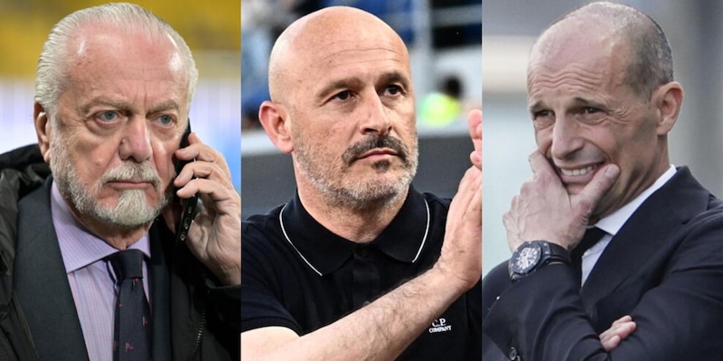 De Laurentiis e Manna incontrano gli agenti di Italiano a Roma: corsa a due con Allegri per la panchina del Napoli