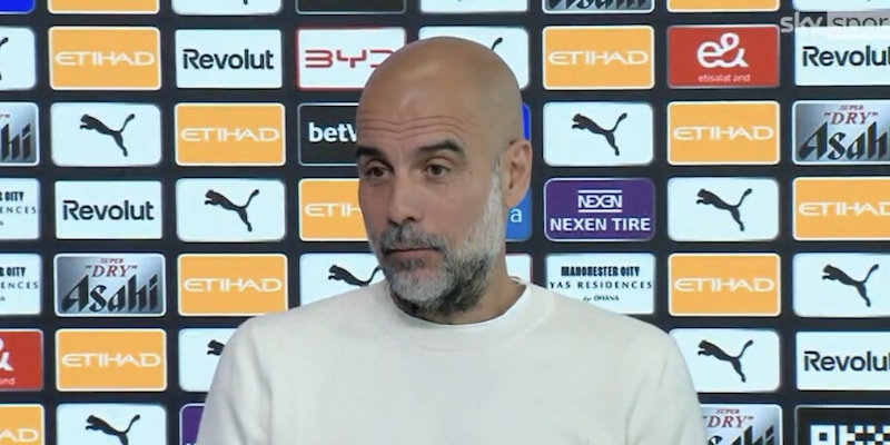 Guardiola show in conferenza: "Psg-Bayern, che giocatori schifosi". Poi la gag con il giornalista: "Io sono pi&ugrave; bello..."