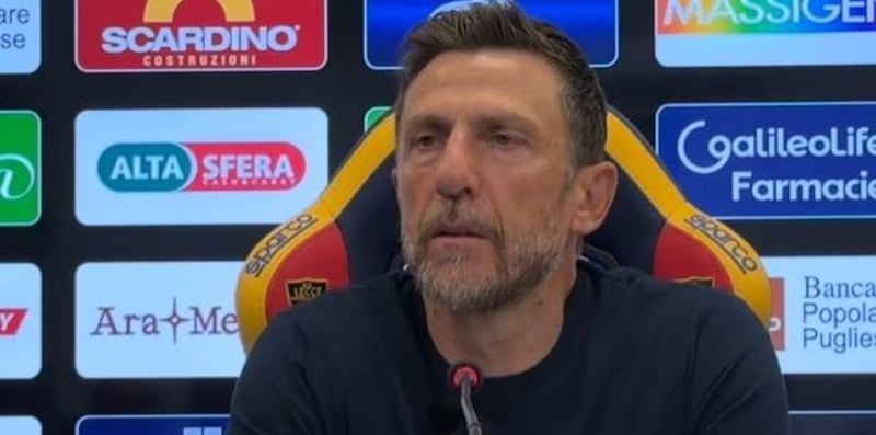 Di Francesco, Lecce-Juve da Champions: "Ho ricevuto messaggi da Roma ma non serve neanche che&hellip;"